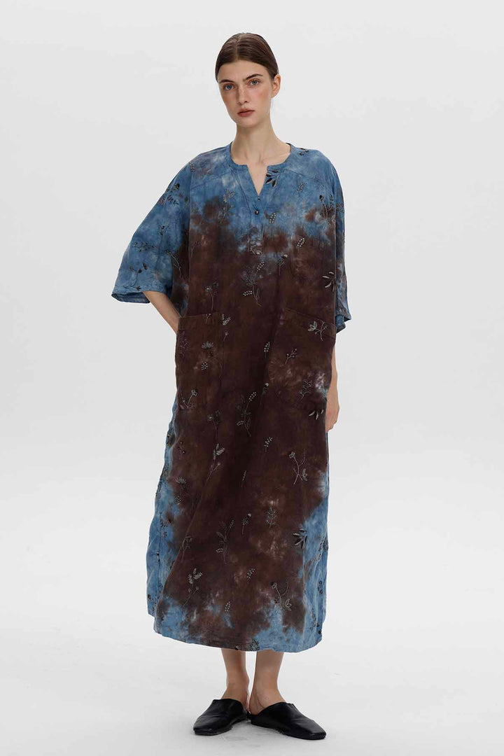 VESTIDO CORALIE DE LINO