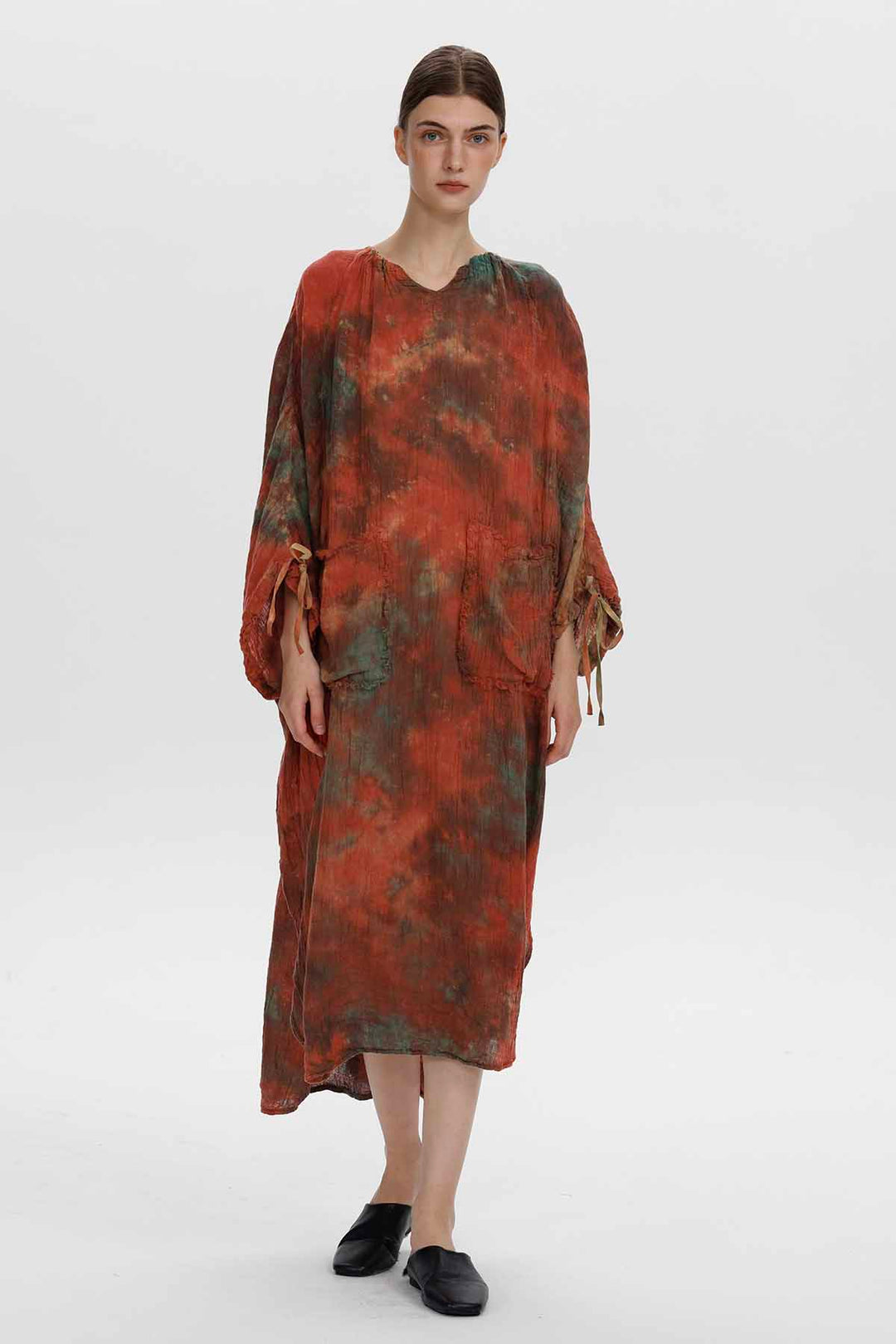 Zelie Linen Dress