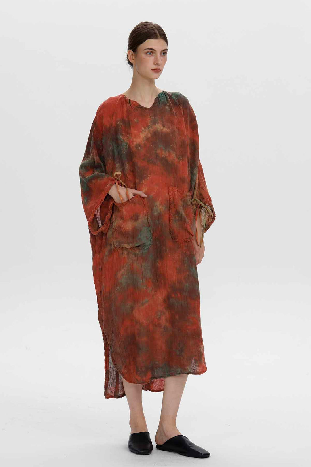 Zelie Linen Dress