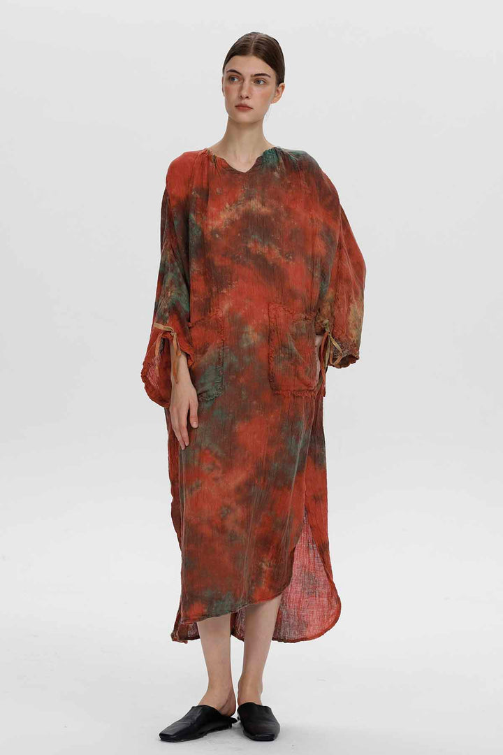 Zelie Linen Dress