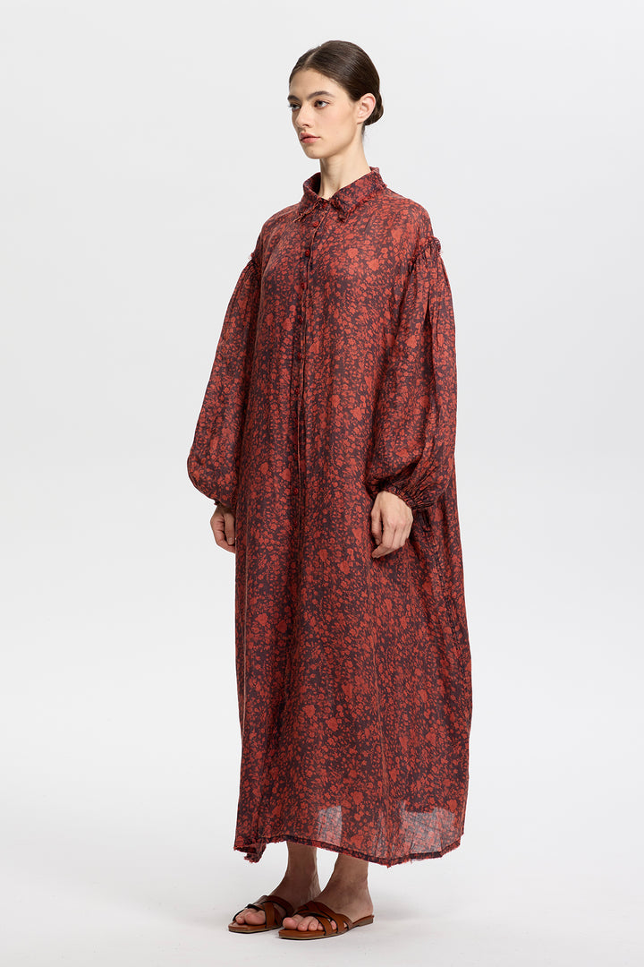 Isolde Linen Shirt Dress