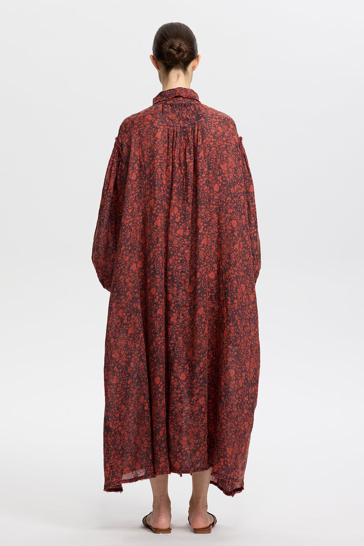 Isolde Linen Shirt Dress
