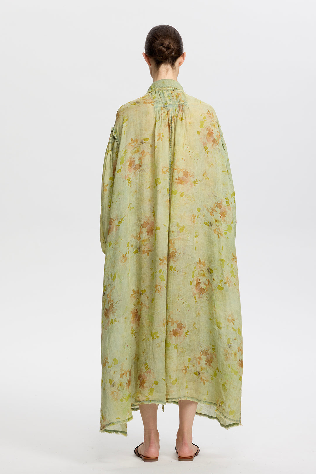 Isolde Linen Shirt Dress