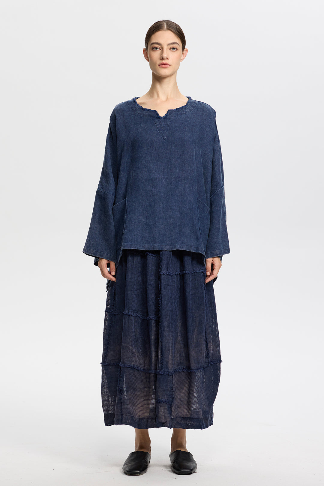 Carys Linen Top
