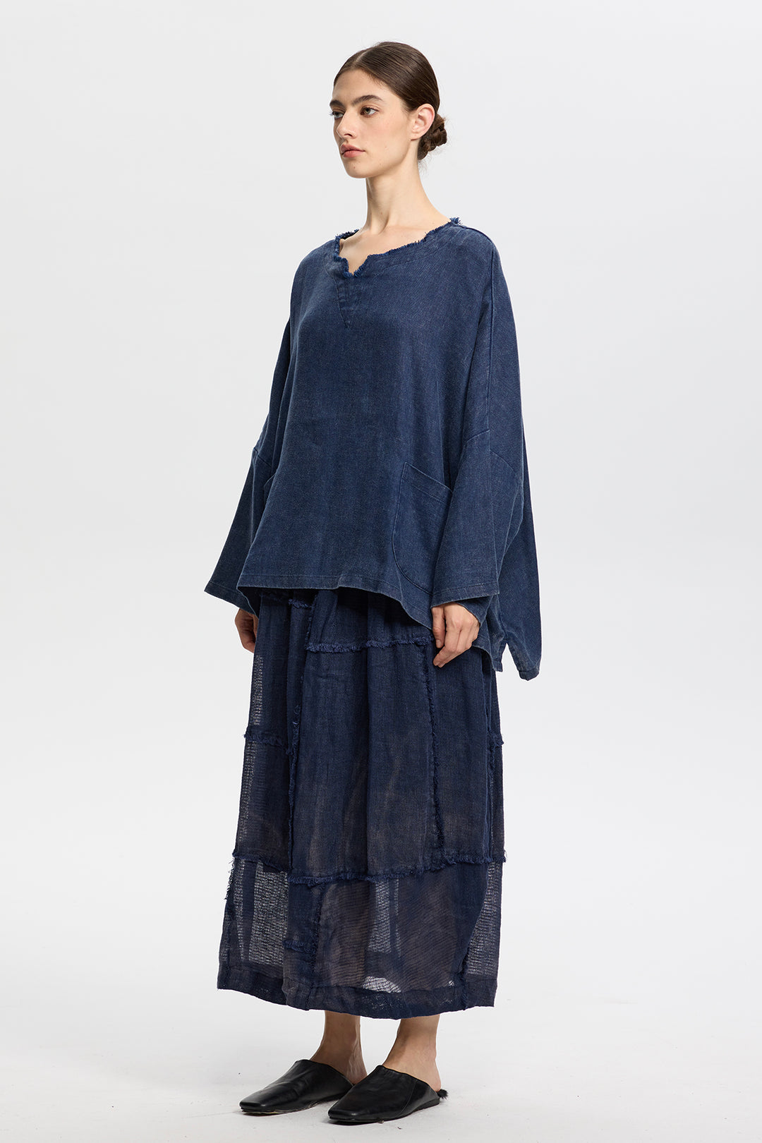 Carys Linen Top