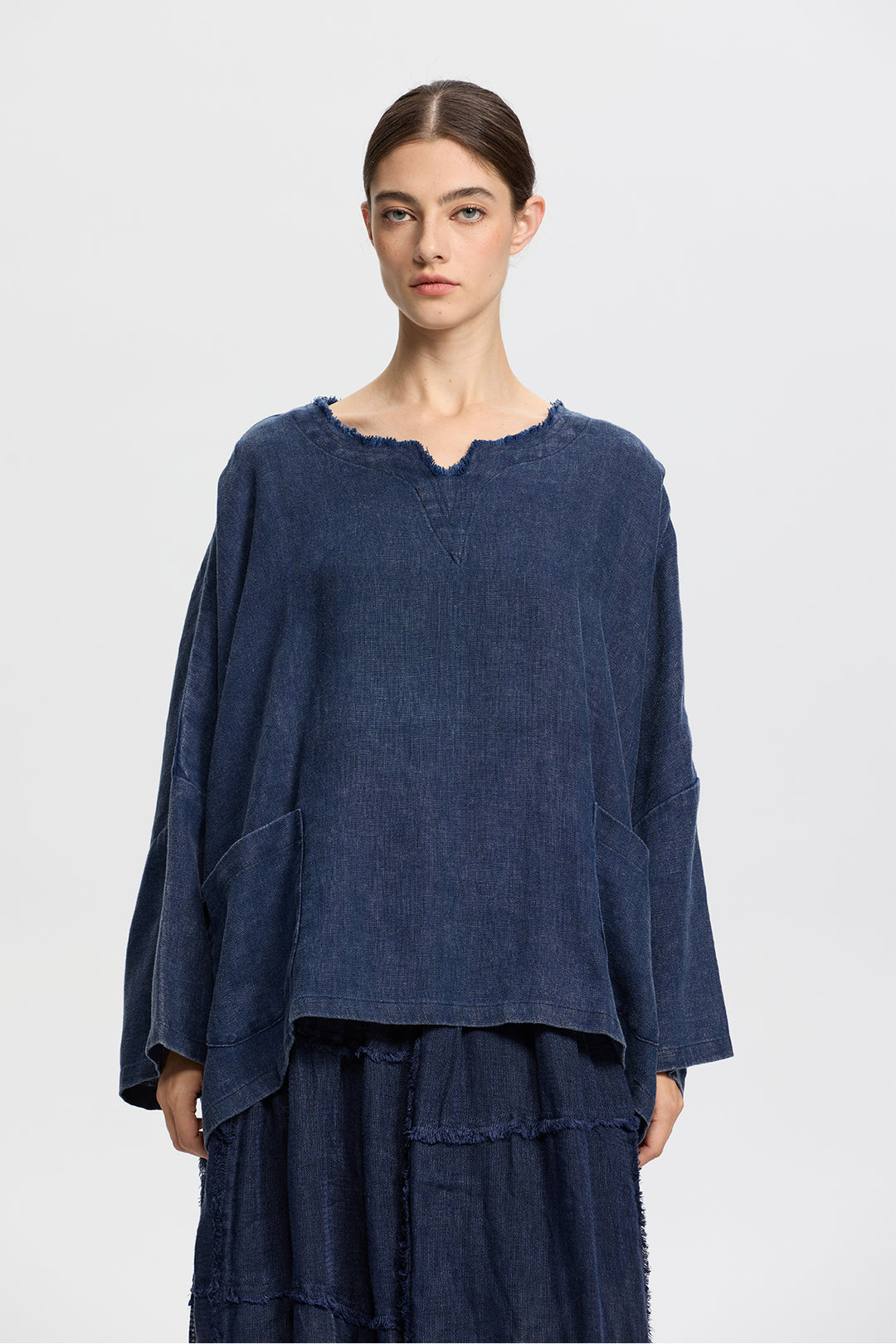 Carys Linen Top