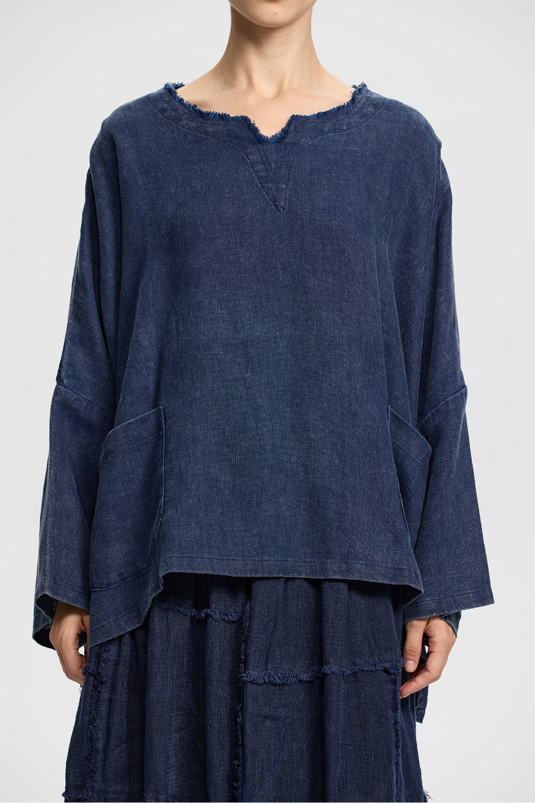 Carys Linen Top