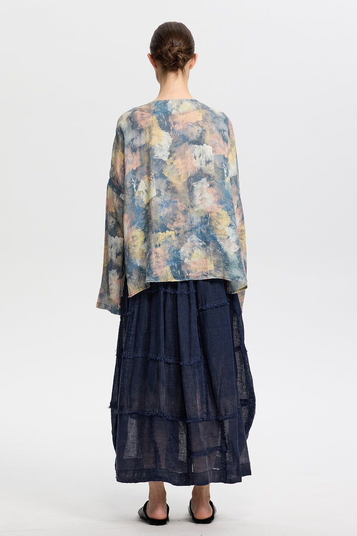 Anwen Linen Top