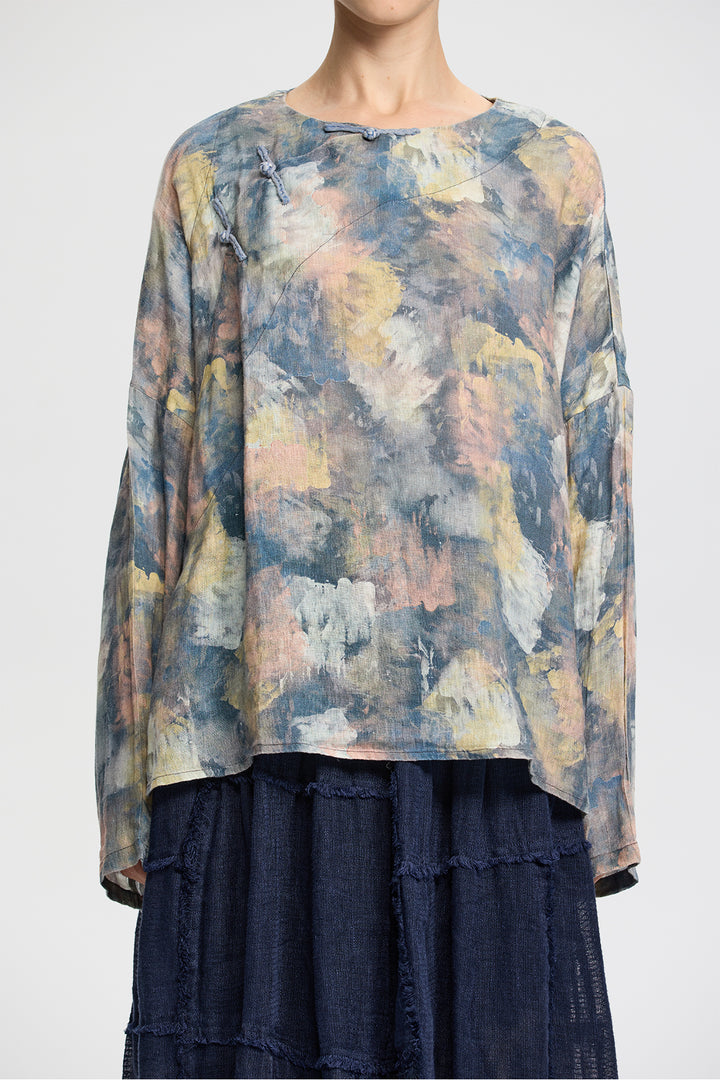 Anwen Linen Top