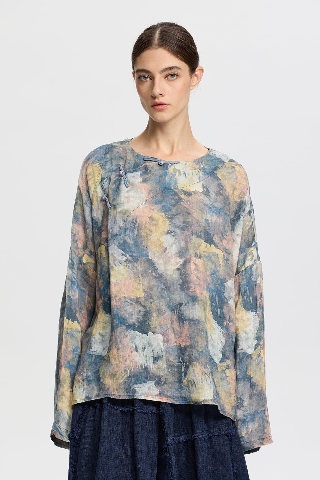 Anwen Linen Top