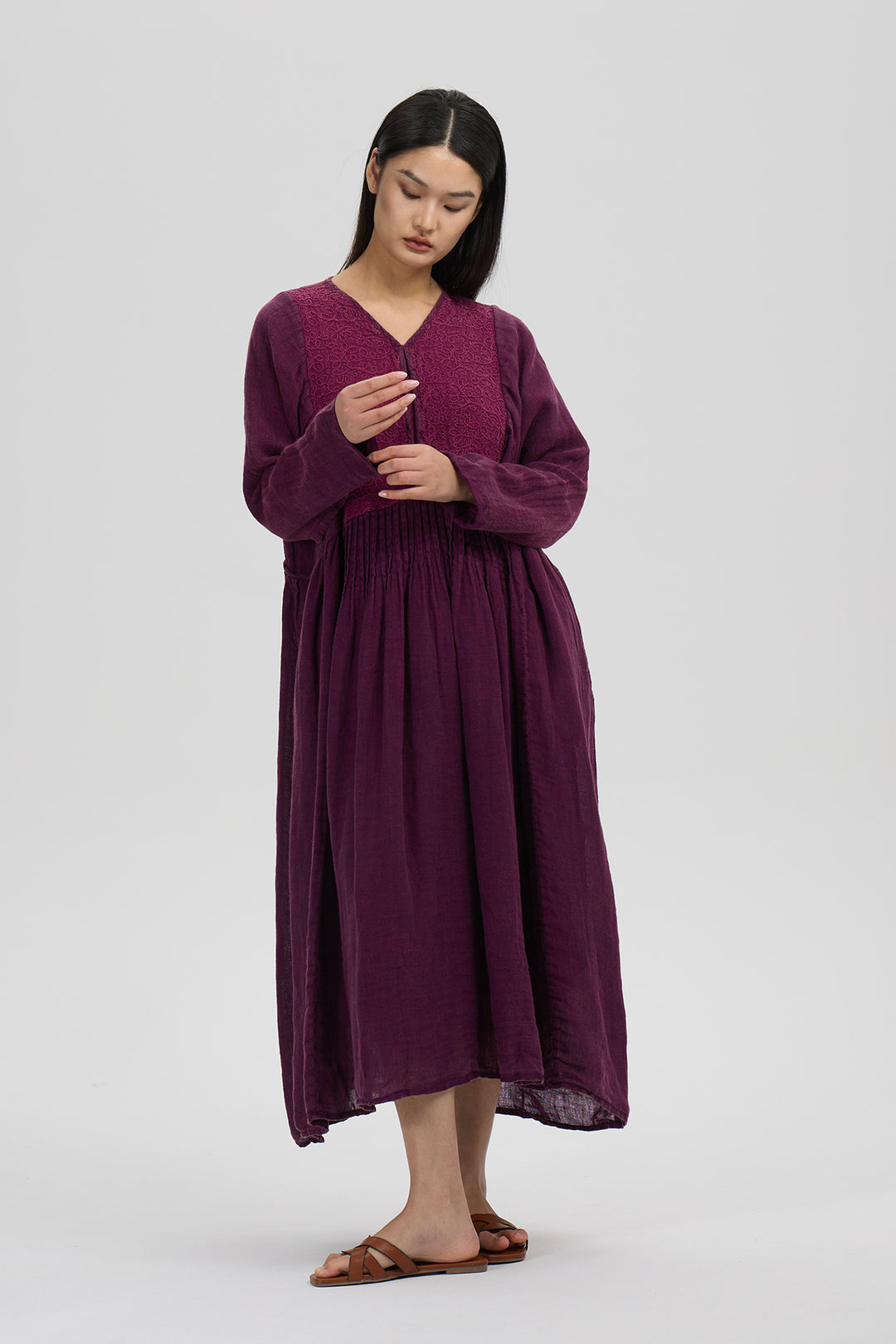 soraya linen dress Reformation Soraya Linen Dress by Reformation