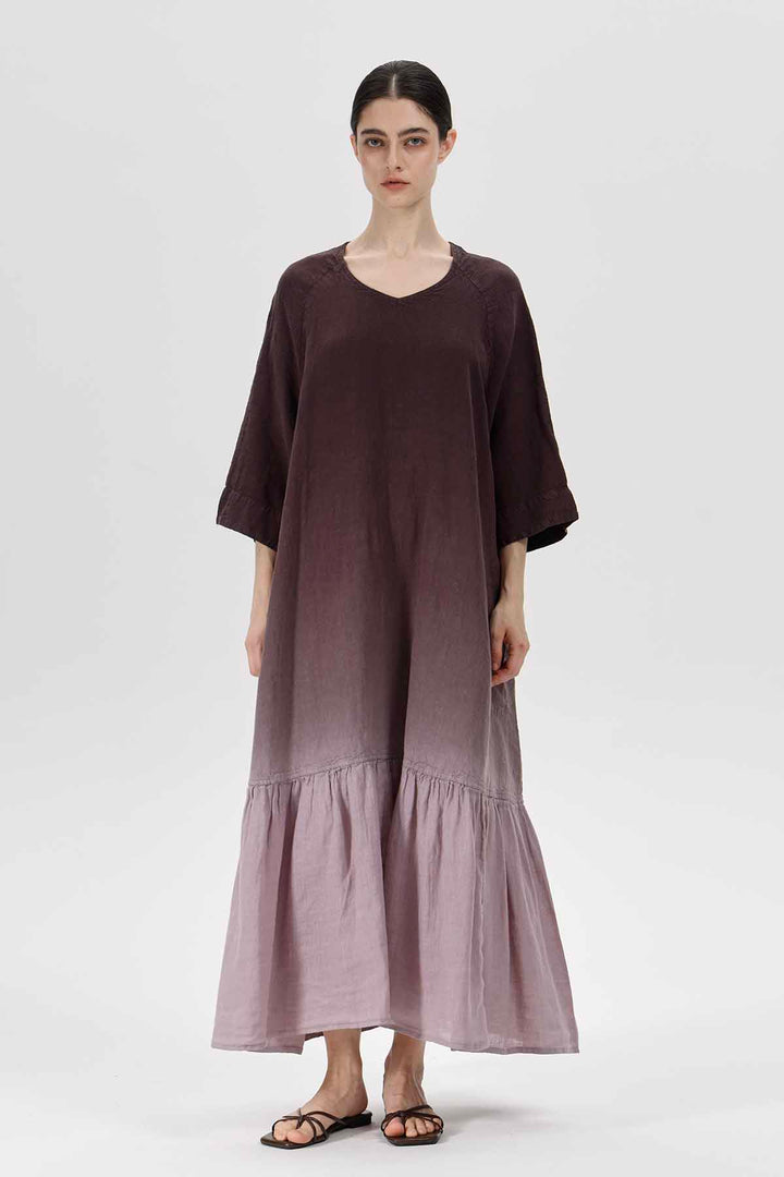 Ziva Linen Maxi Dress