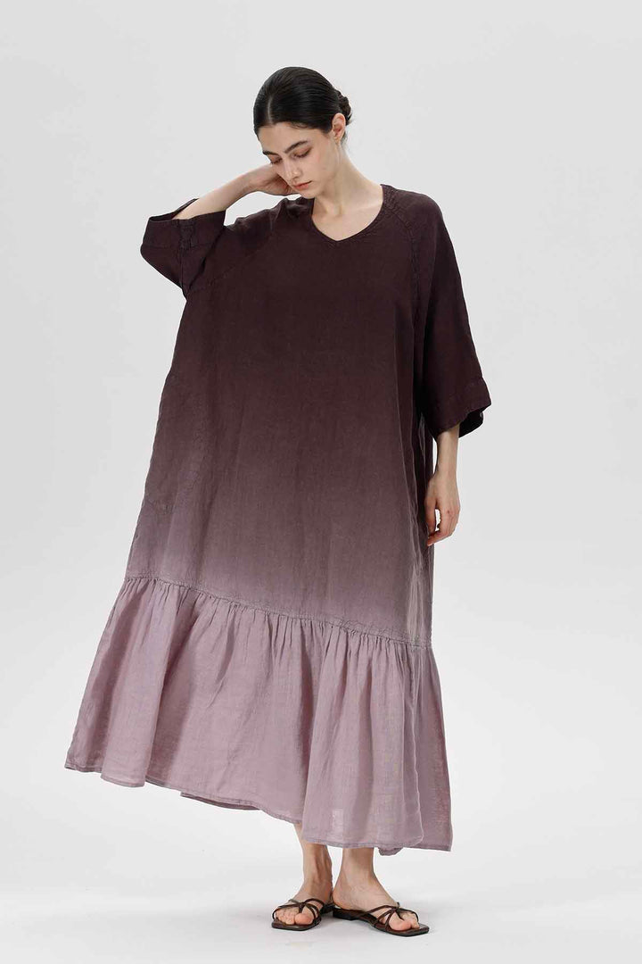 Ziva Linen Maxi Dress