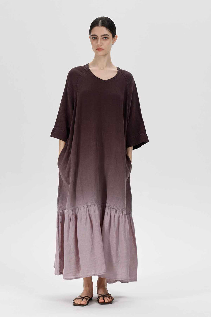 Ziva Linen Maxi Dress