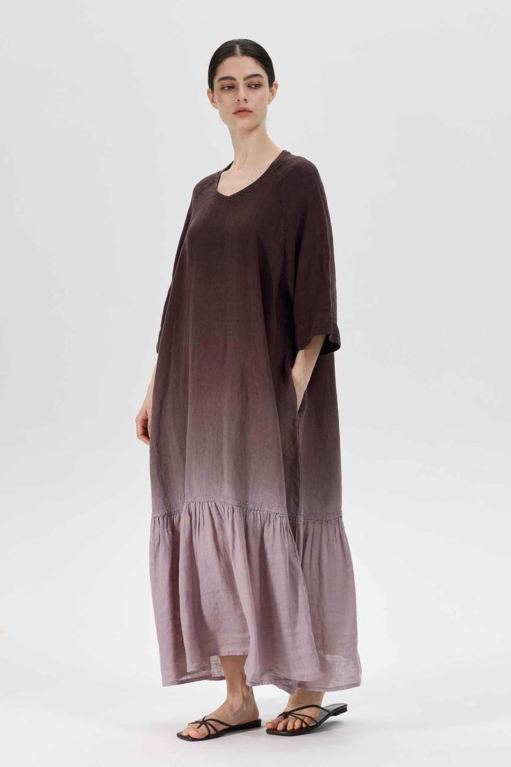 Ziva Linen Maxi Dress