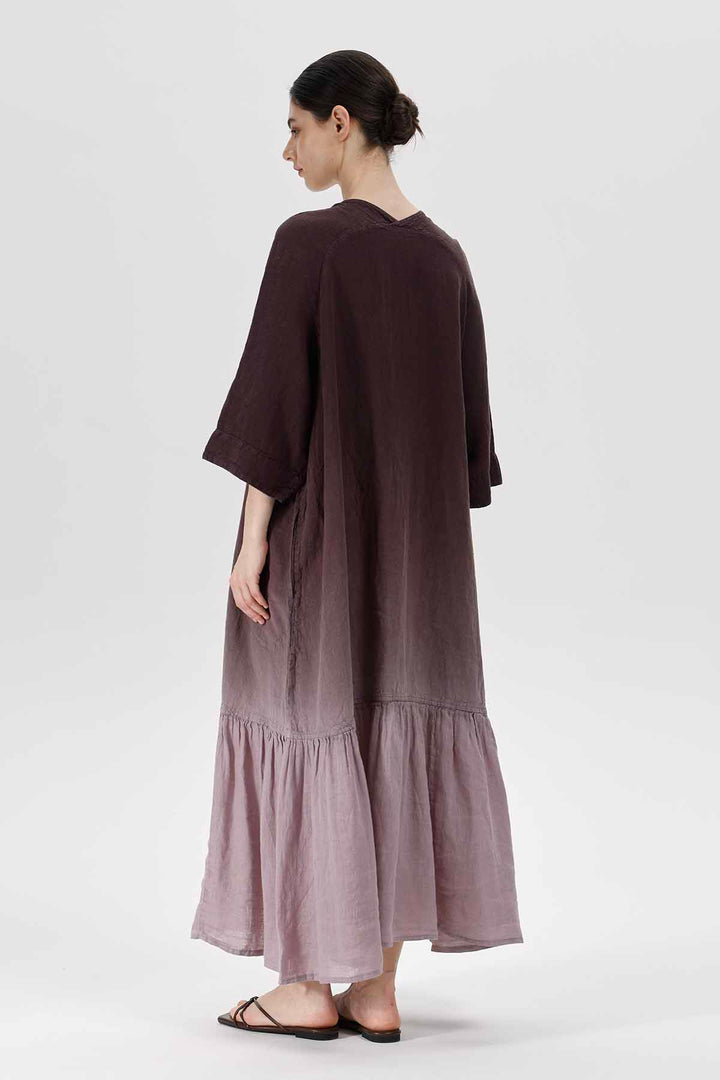 Ziva Linen Maxi Dress
