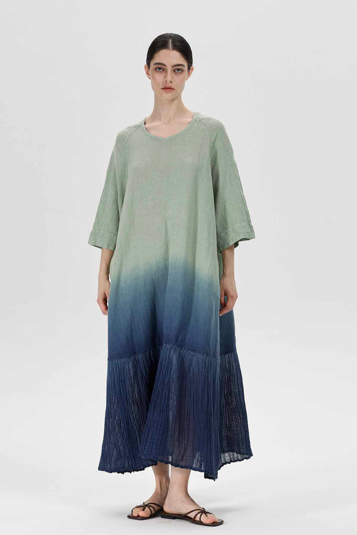 Ziva Linen Maxi Dress