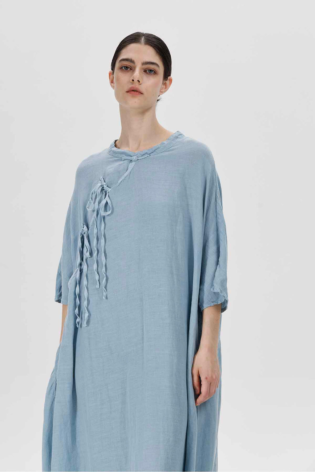 Edda Linen Maxi Dress