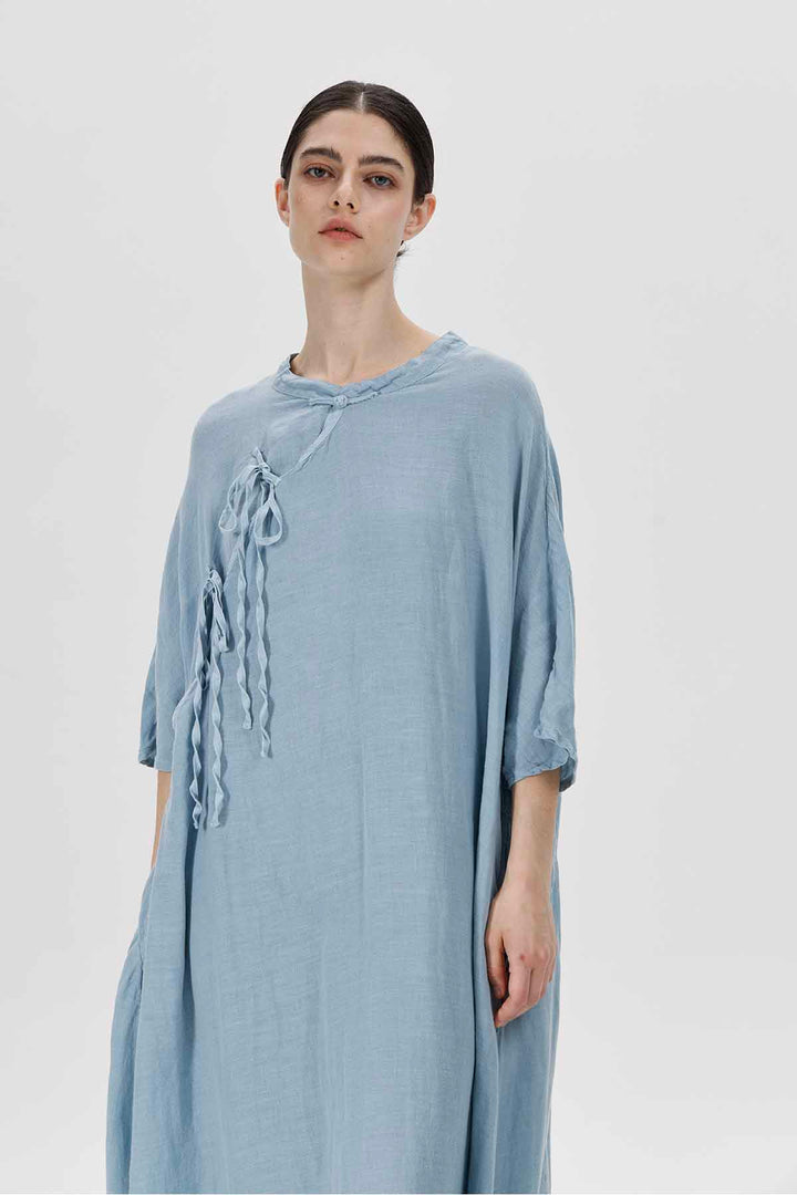 Edda Linen Maxi Dress