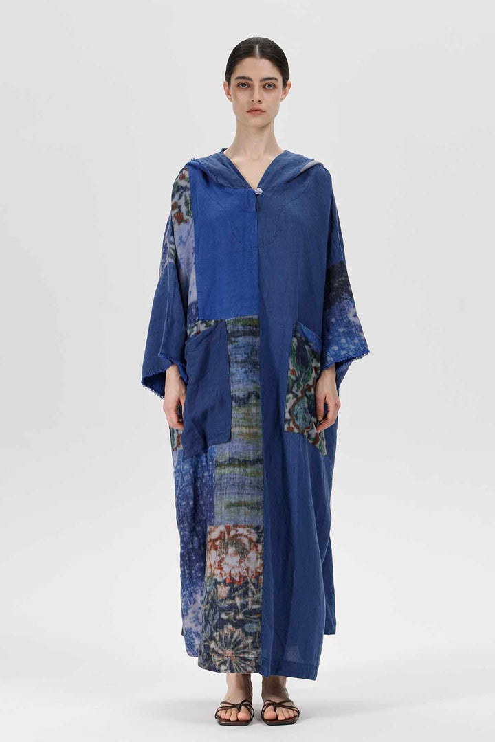 Elina Linen Maxi Dress