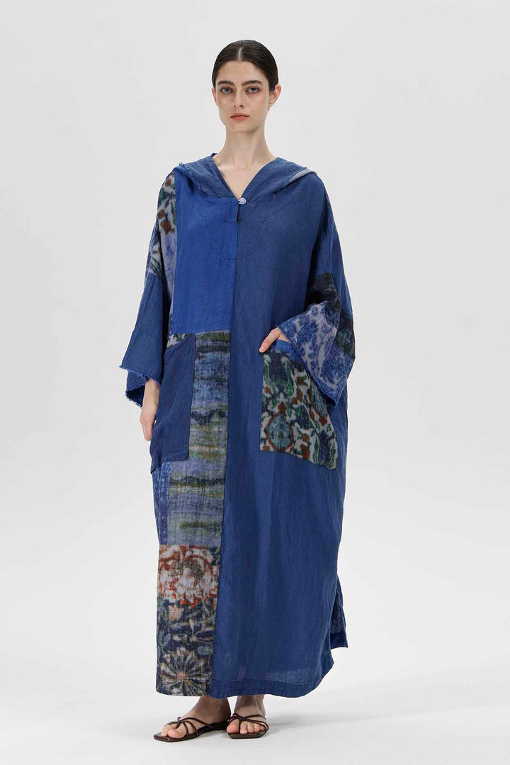 Elina Linen Maxi Dress