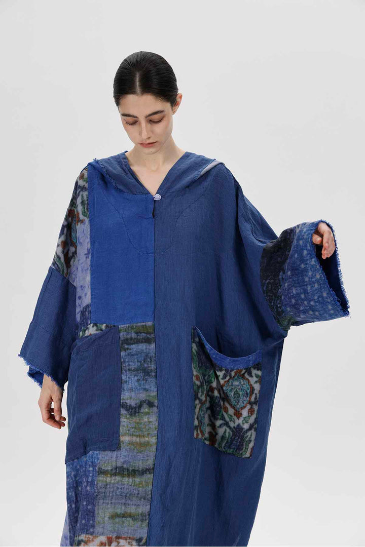 Elina Linen Maxi Dress