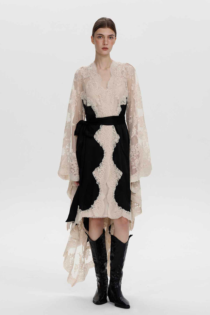 Abito Colette in pizzo floreale