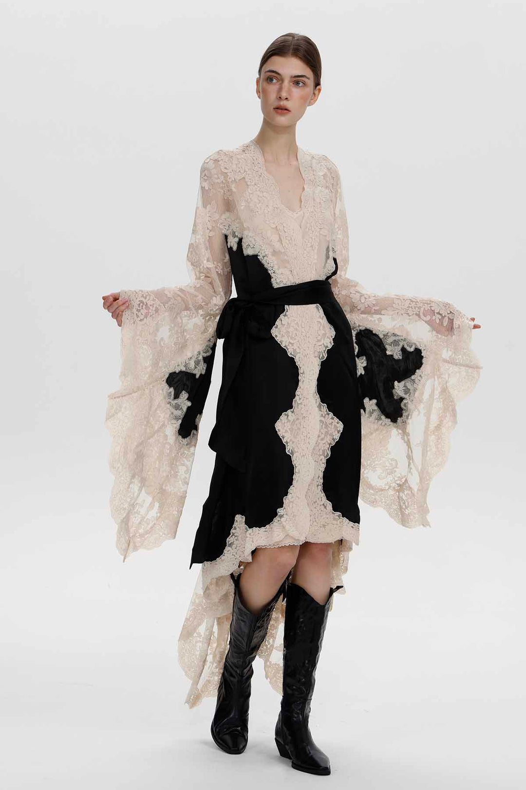 Abito Colette in pizzo floreale