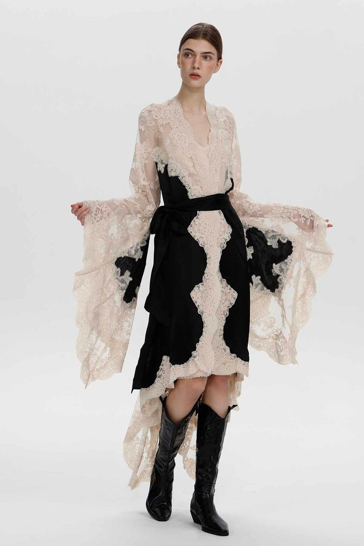 Abito Colette in pizzo floreale