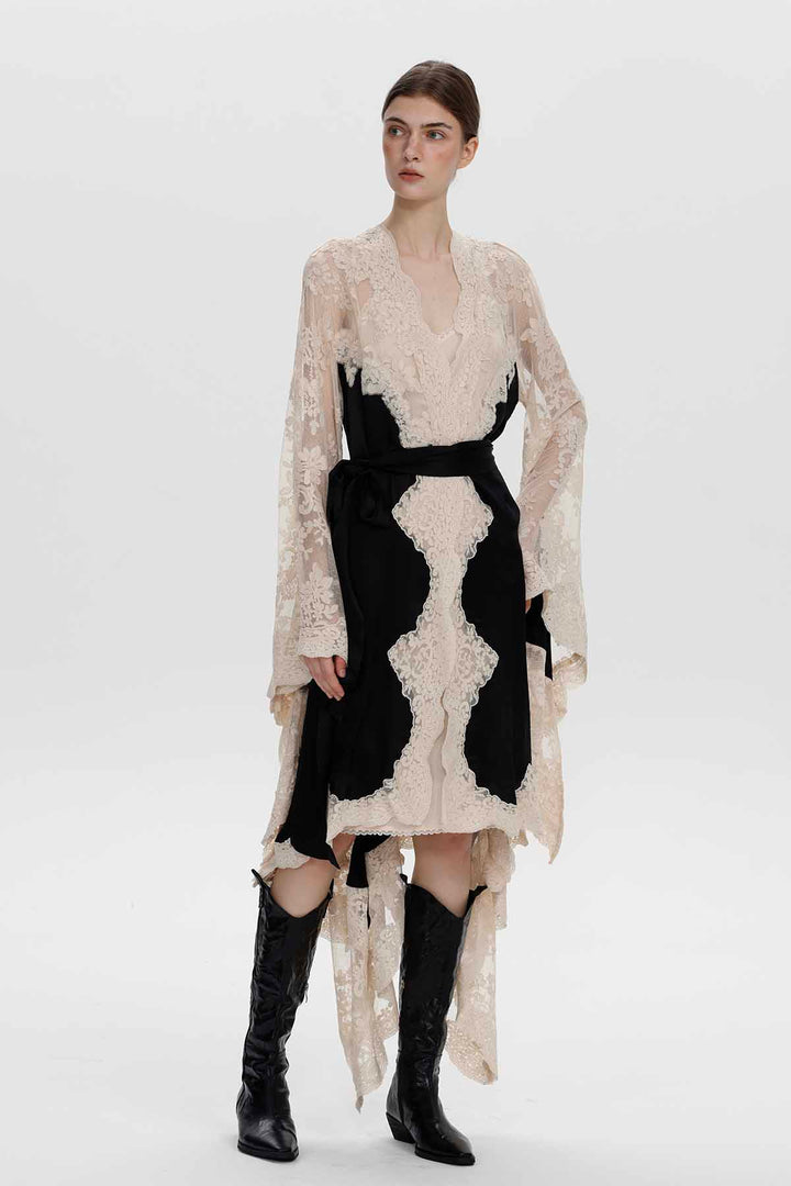 Abito Colette in pizzo floreale