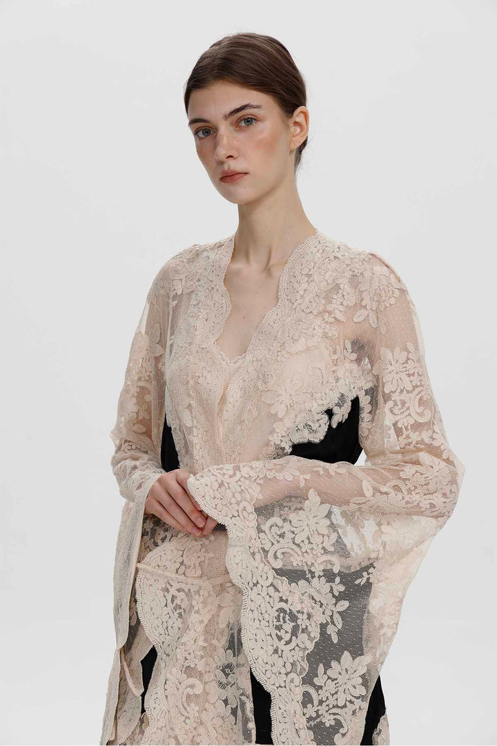 Abito Colette in pizzo floreale