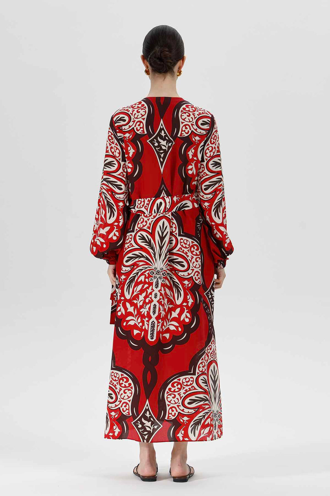 Aisling Print Silk Dress