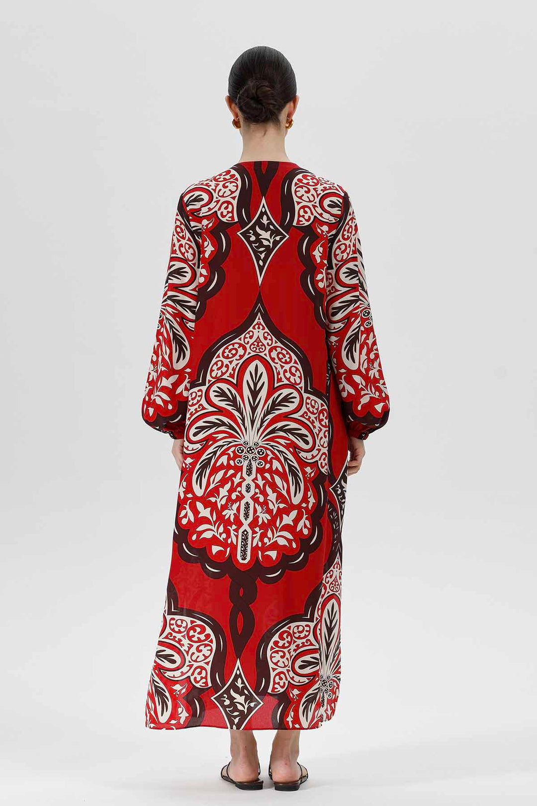 Aisling Print Silk Dress