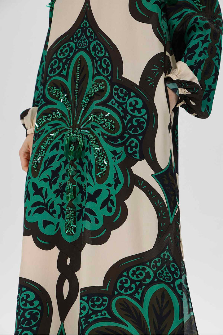 Aisling Print Silk Dress