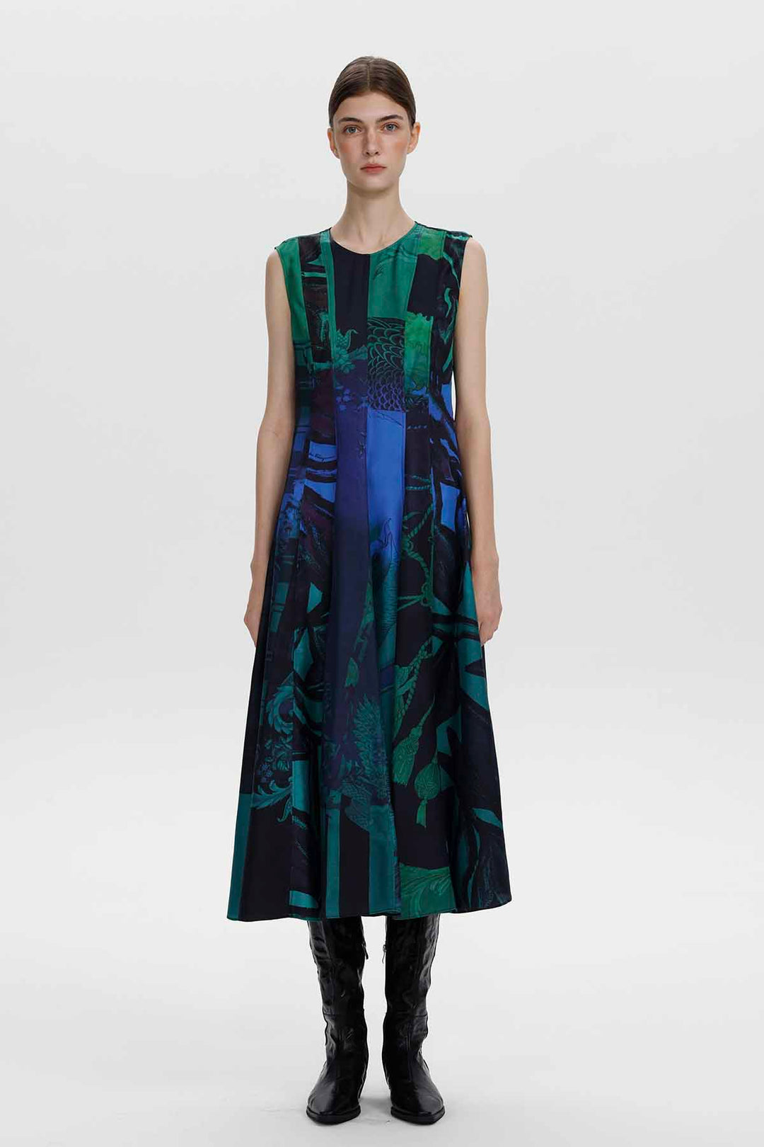 Sofia Print A-Line Dress