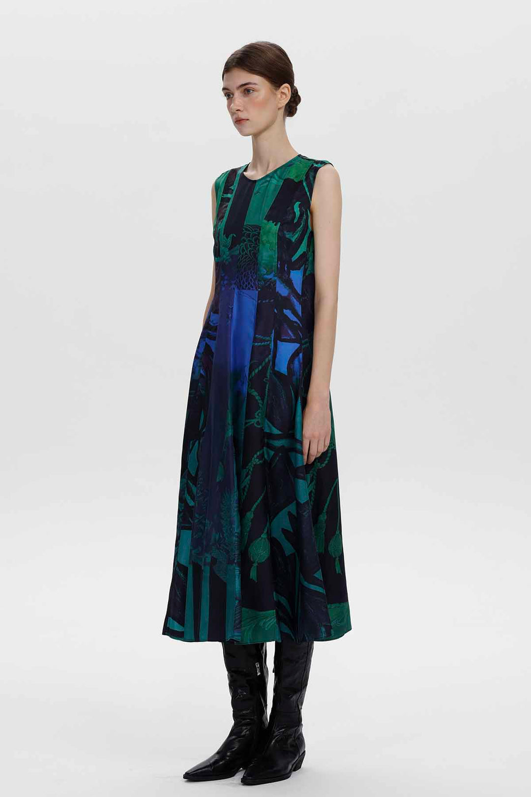 Sofia Print A-Line Dress