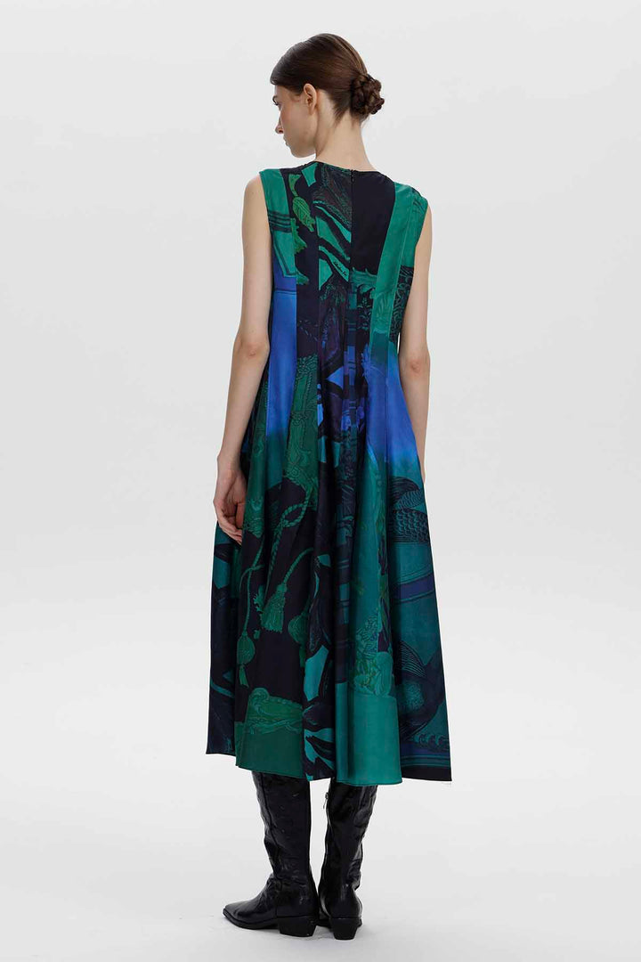 Sofia Print A-Line Dress