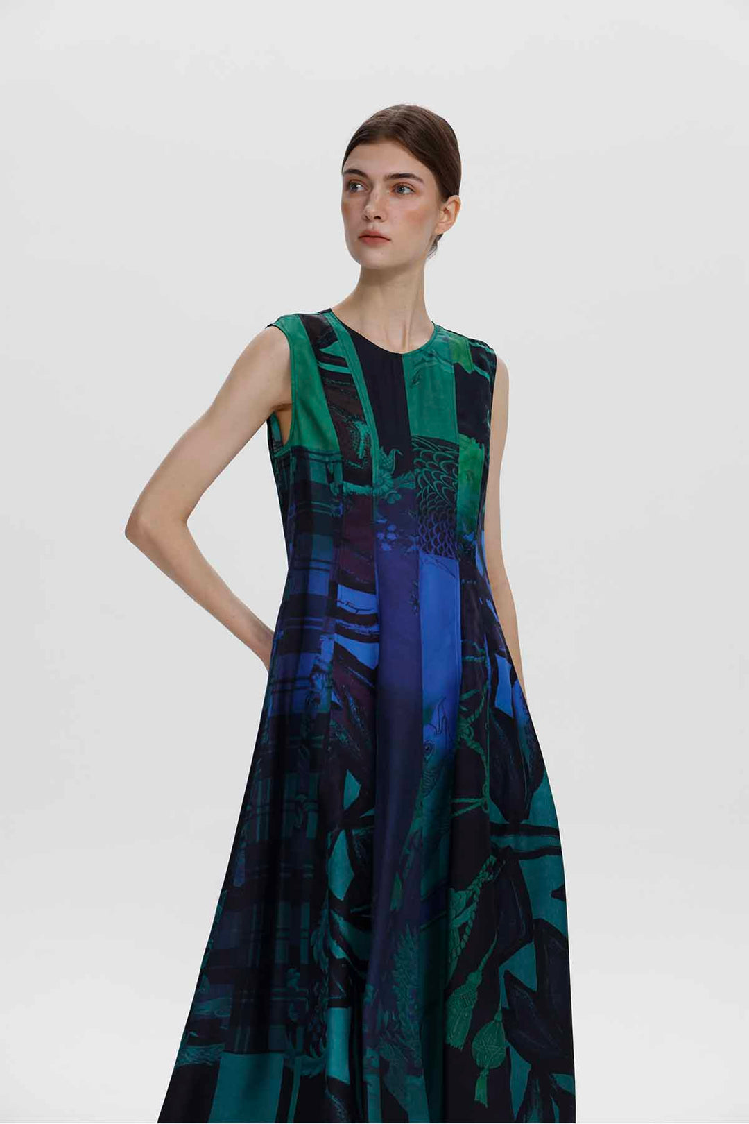 Sofia Print A-Line Dress