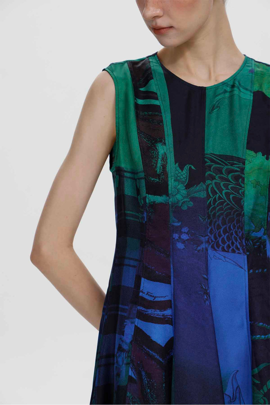 Sofia Print A-Line Dress