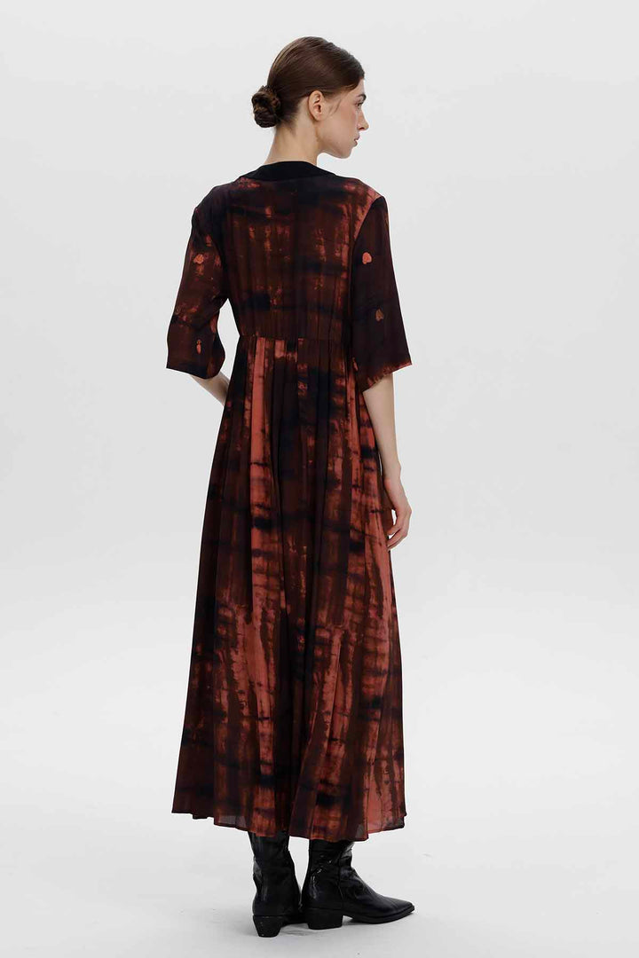 Amelia Beaded Silk Maxi Dress