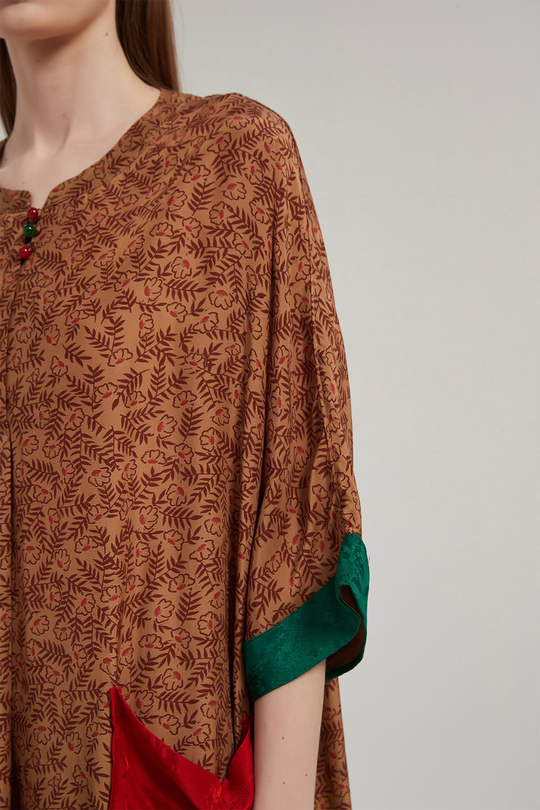 Alvita Vintage Design Silk Dress