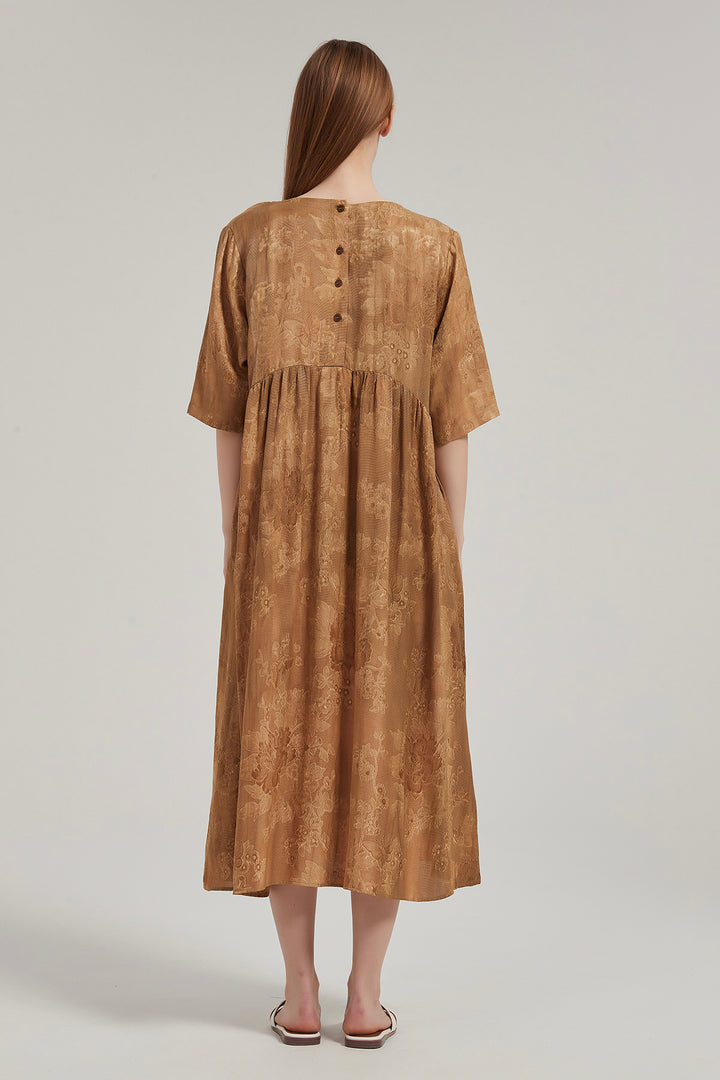 Amelie Short Sleeve Elegant Dress