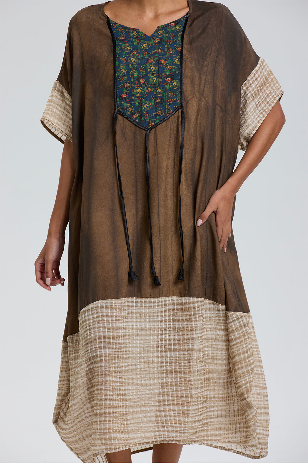Alvita Ethnic Maxi Dress
