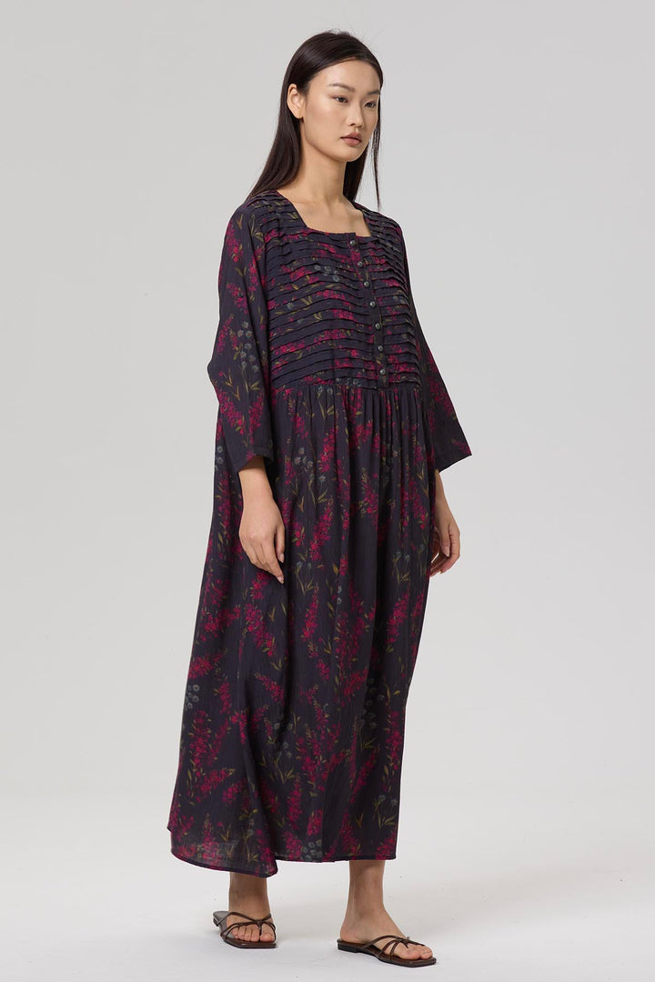 Sevyn Ethnic Print Dress