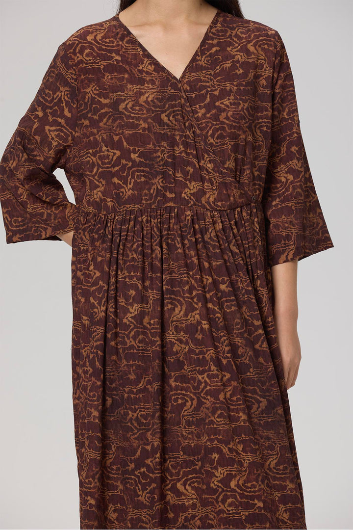 Chelsea V-Neck Print Dress