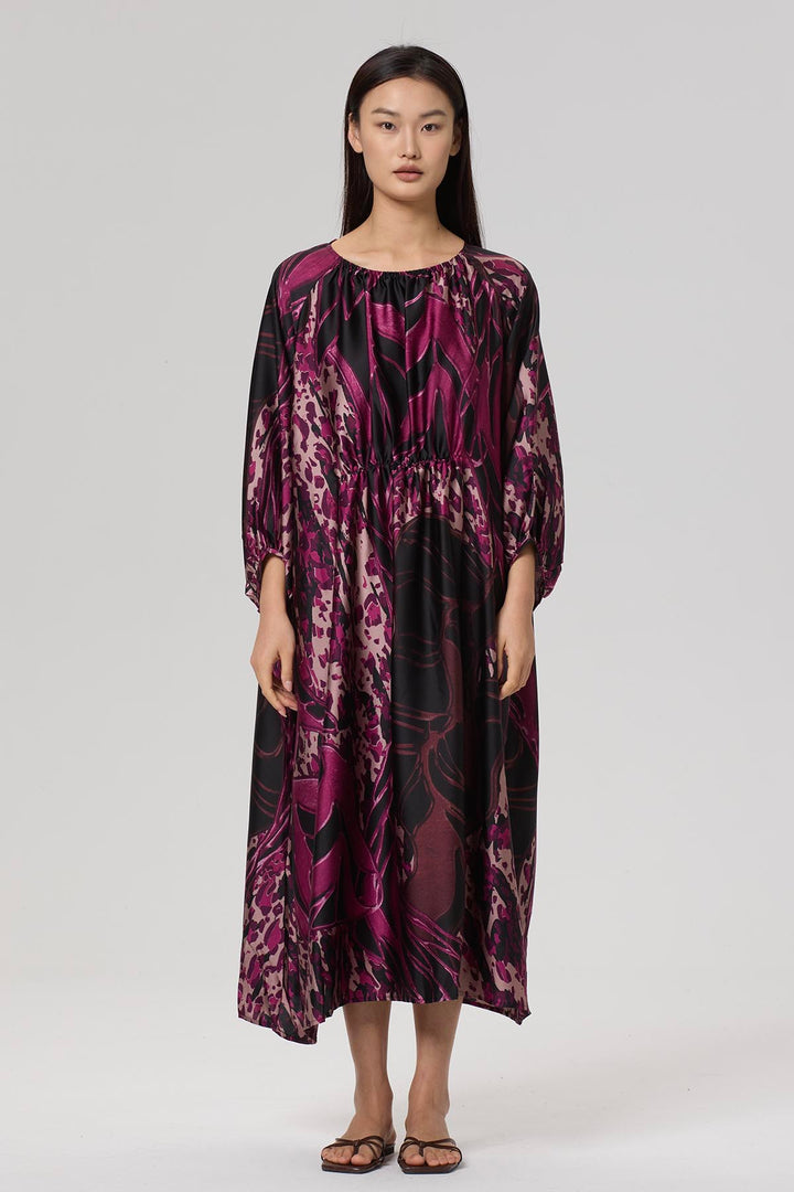 Etta Oversize Print Maxi Dress