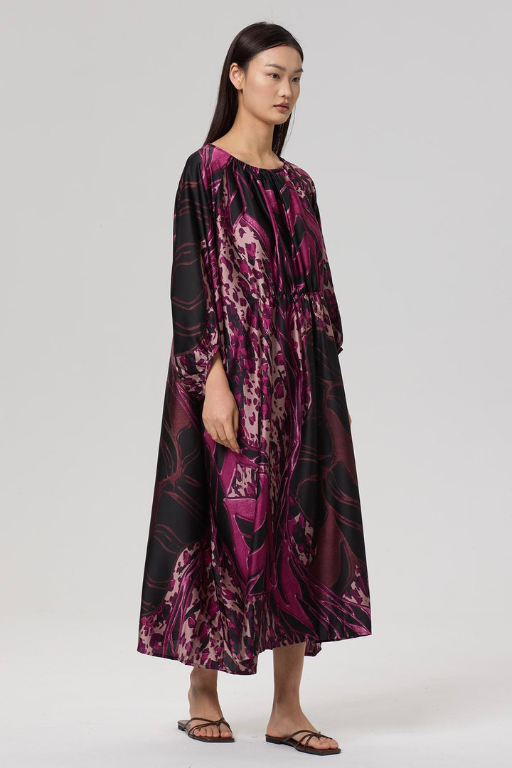 Etta Oversize Print Maxi Dress