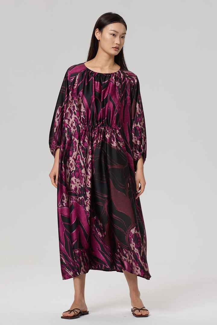 Etta Oversize Print Maxi Dress