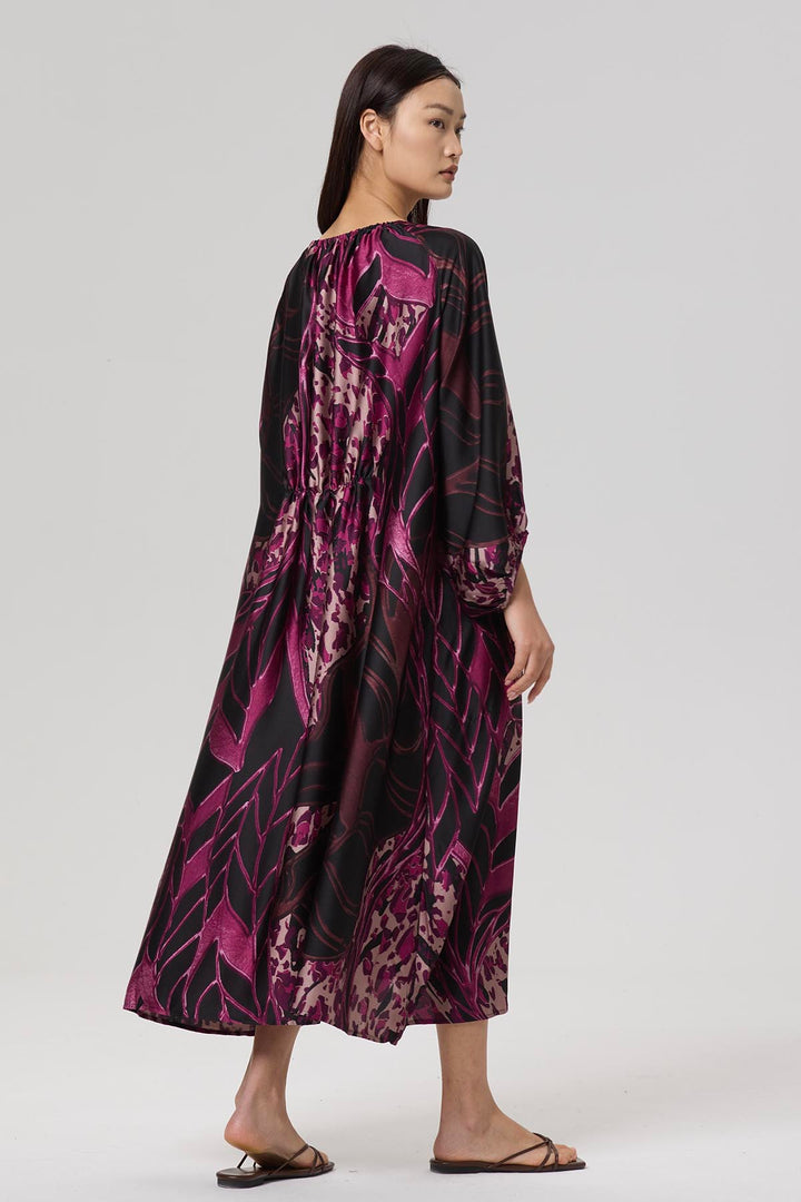 Etta Oversize Print Maxi Dress