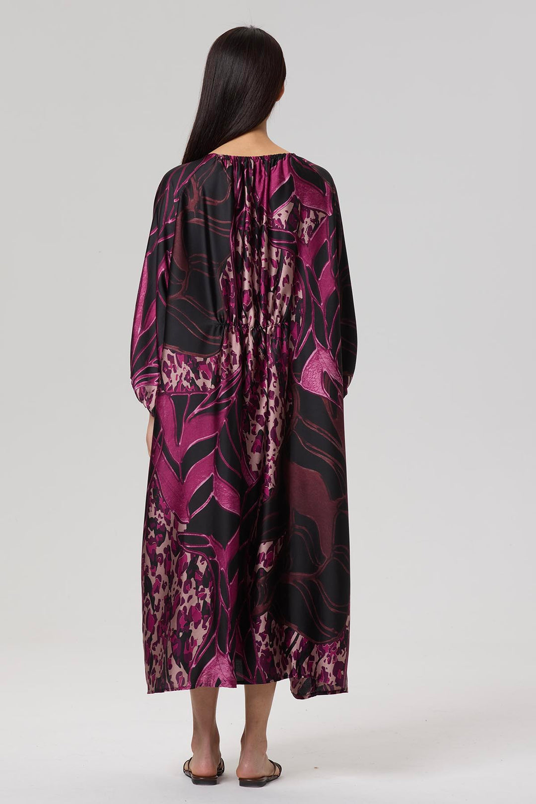 Etta Oversize Print Maxi Dress